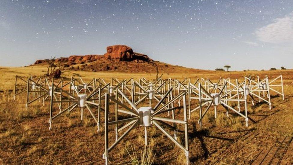 Part of the Murchison Widefield Array