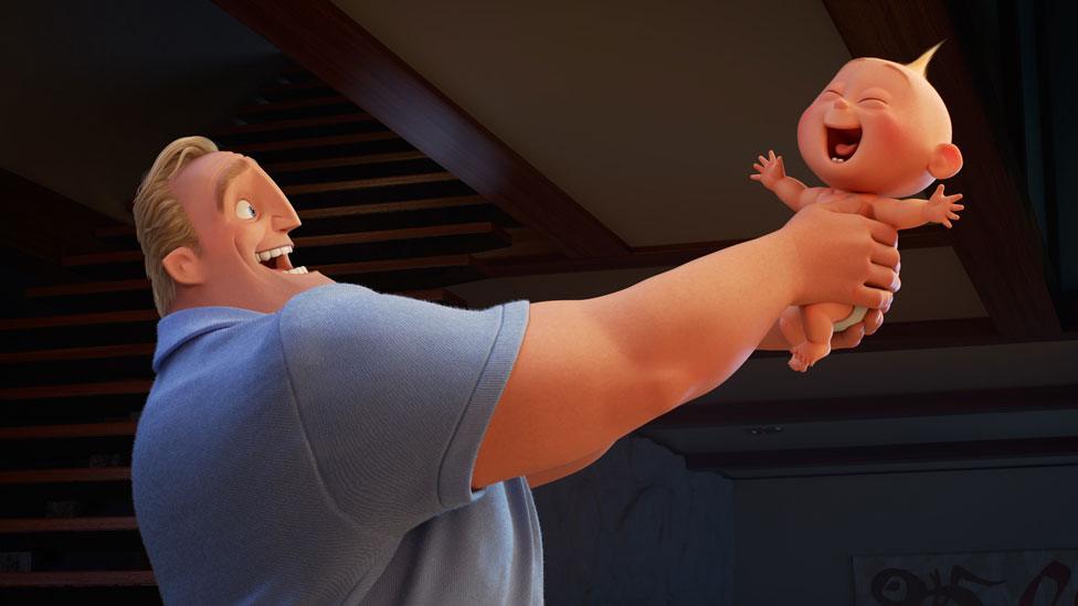 A scene from Incredibles 2