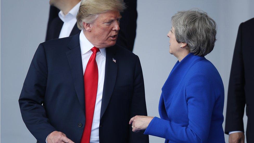 trump and may