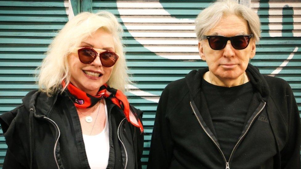 Debbie Harry and Chris Stein