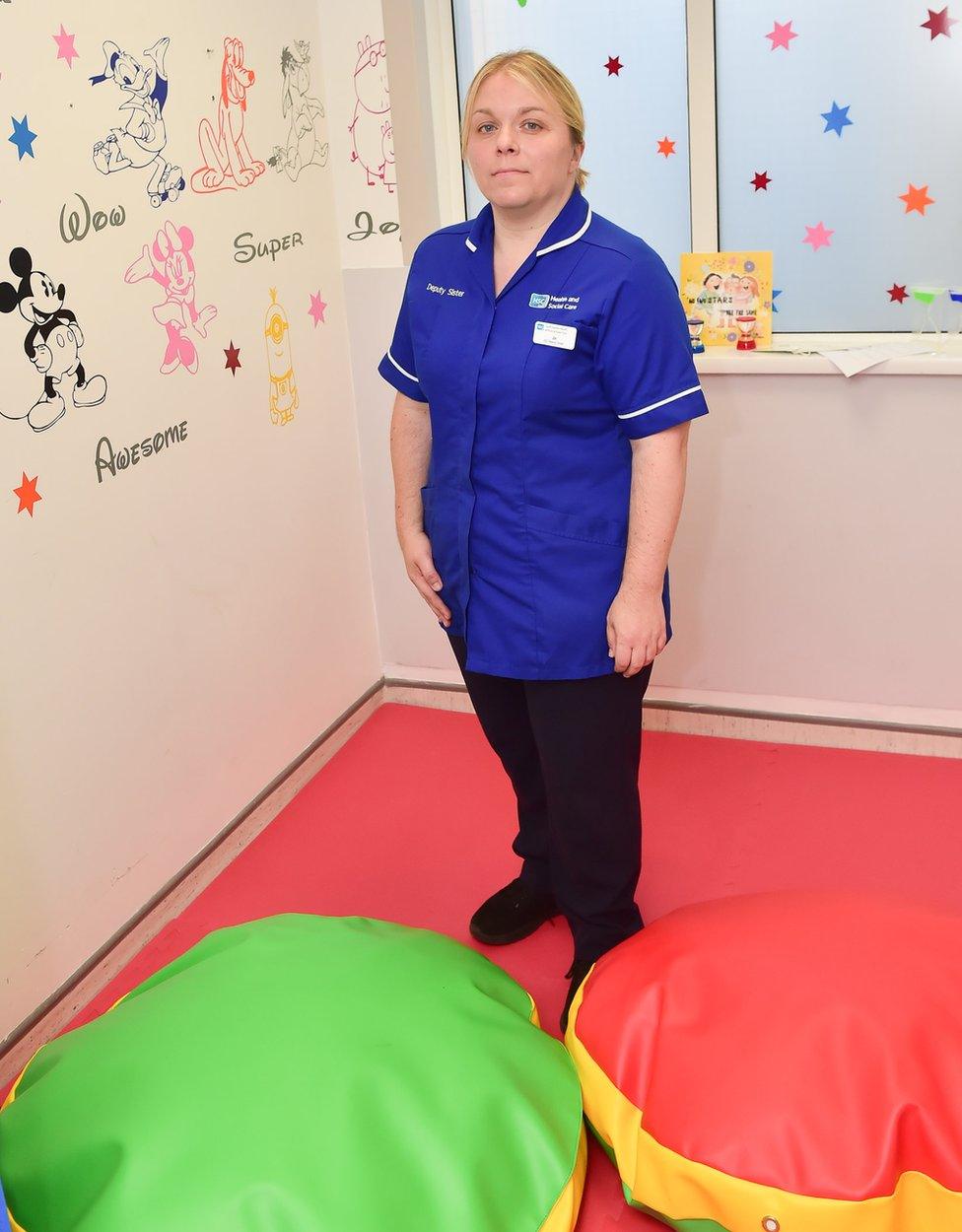 Ulster Hospital nurse Joanne McConnell