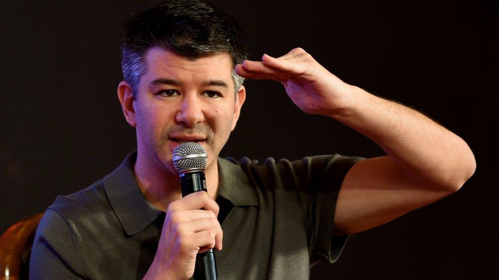 Uber's chief executive Travis Kalanick