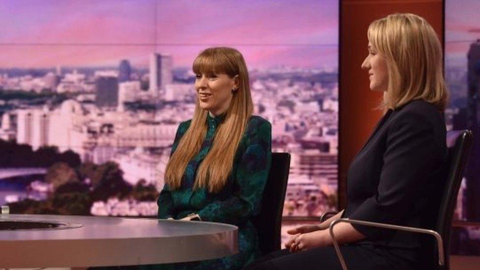 Angela Rayner and Rebecca Long-Bailey