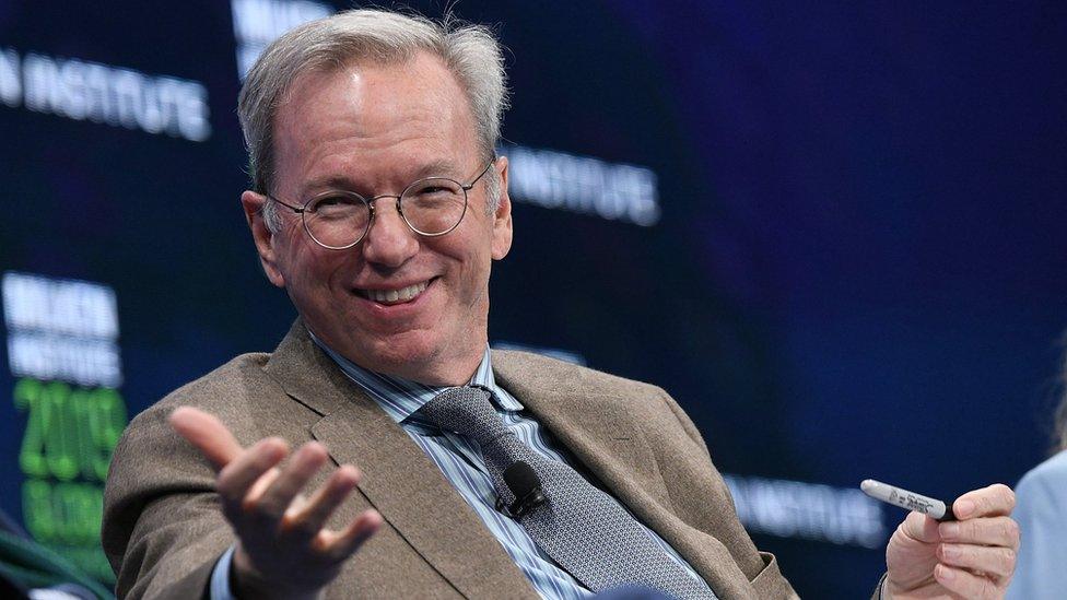 Eric Schmidt, ex Google CEO talks innovation.