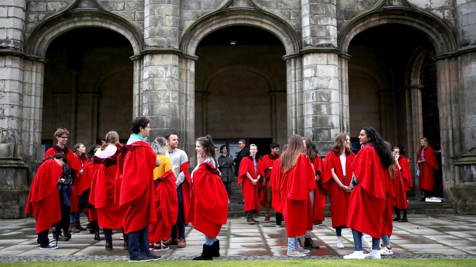 students in St Andrews