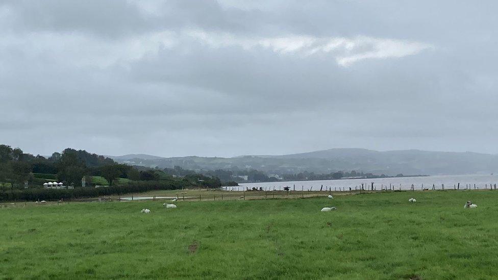 The crash happened at Quigleys Point, on a road which runs along the bank of Lough Foyle