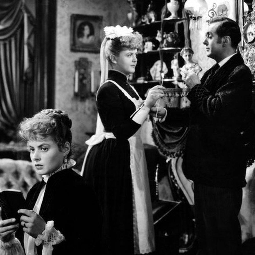 Angela Lansbury, Ingrid Bergman & Charles Boyer in Gaslight