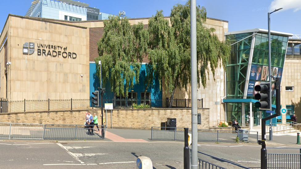 A building at the University of Bradford