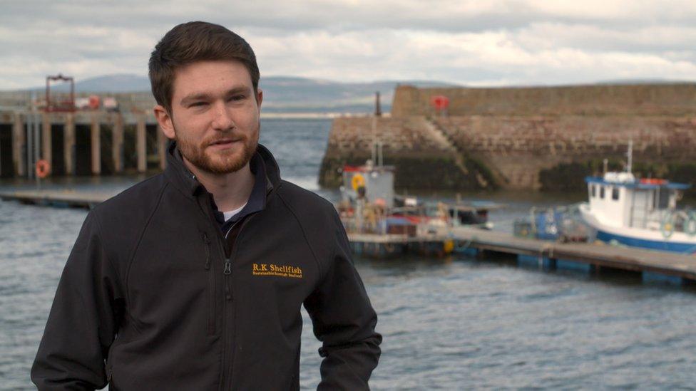 Rhys Kennedy had been selling the shellfish he caught to Spain