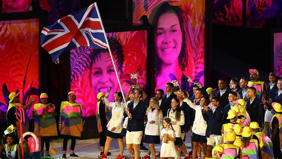 Andy Murray carried the flag at the 2016 Olympics in Rio de Janeiro