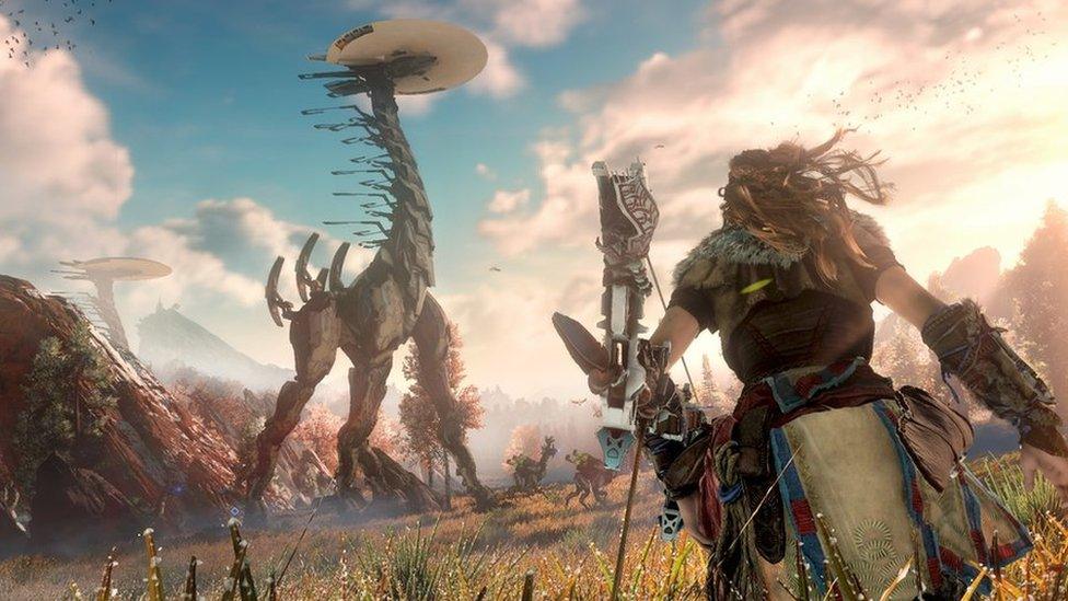 Horizon Zero Dawn gameplay