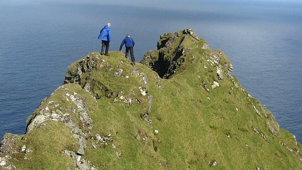 North ridge of Boreray, St Kilda