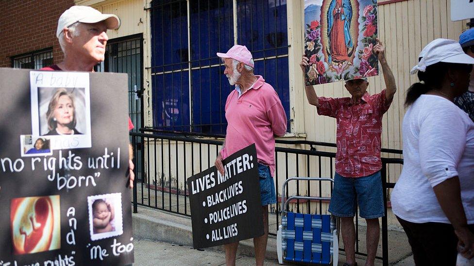 Anti-abortion protest in Philadelphia