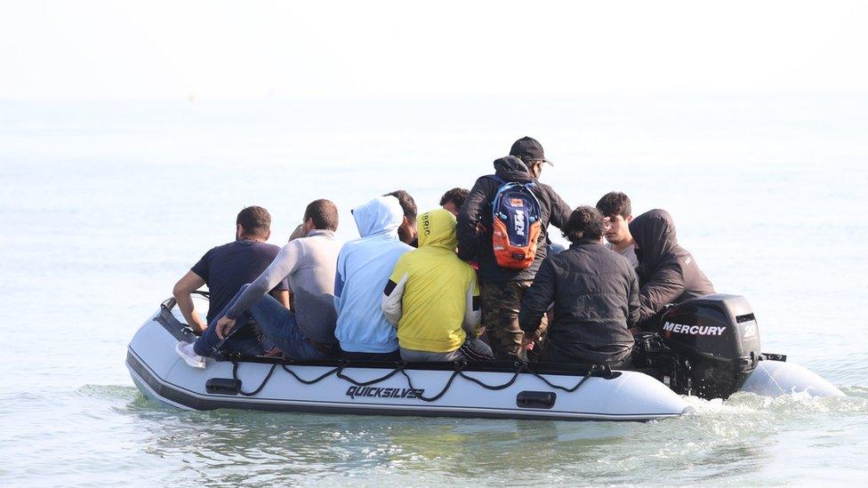 Dinghy in Kingsdown