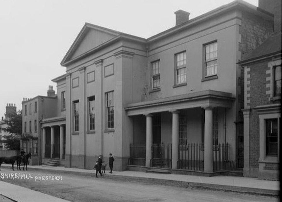 Judge's lodgings in Presteigne, Powys - photograph from 1910