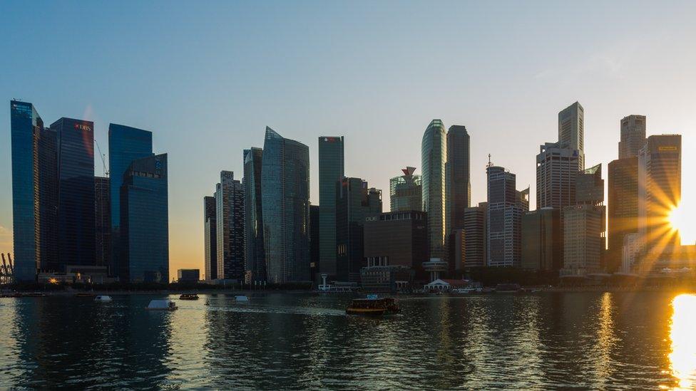 Singapore skyline