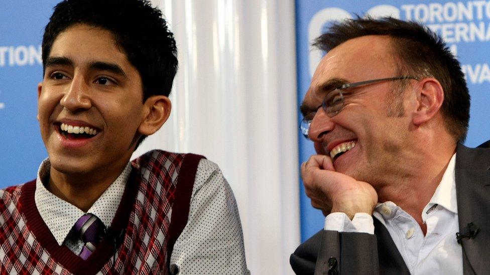 Dev Patel and Danny Boyle