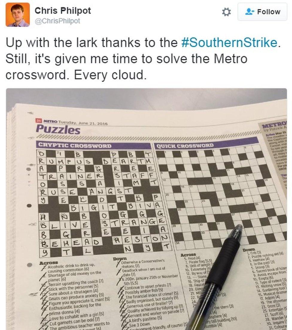 #SouthernStrike tweet