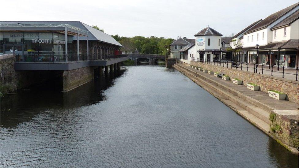 Riverside in Haverfordwest