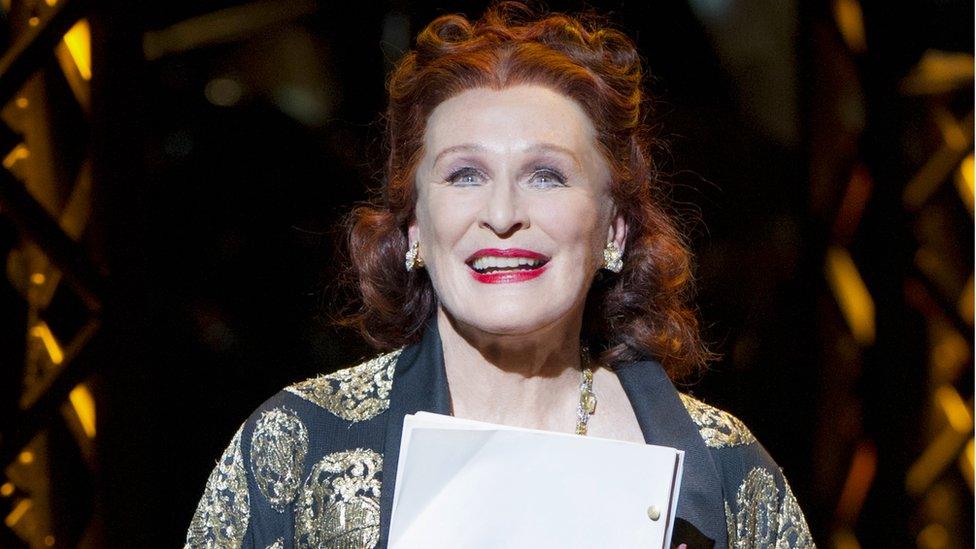 Glenn Close in Sunset Boulevard