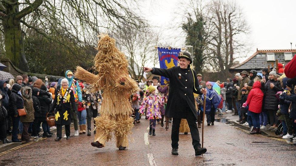 Straw bear