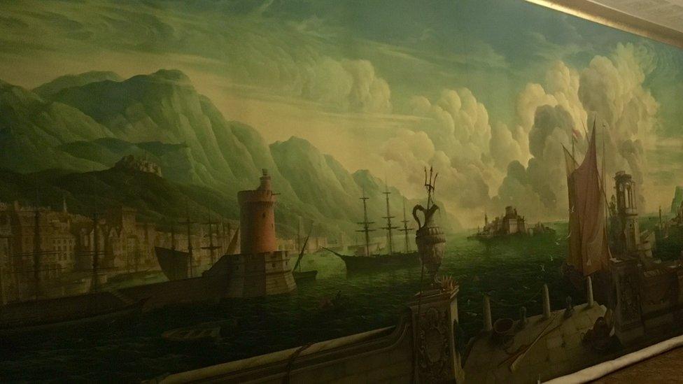 Rex Whistler's Mural