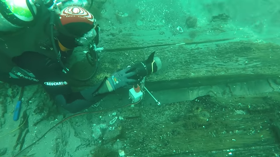 Discovery of Danish warship Printz Friedrich, 2018