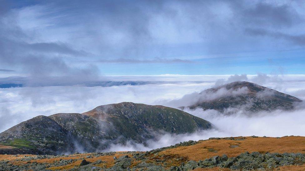 Mount Washington in New Hampshire