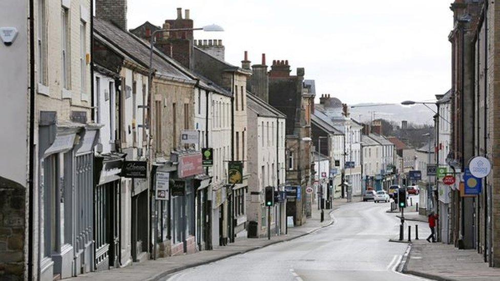 Hexham's town centre