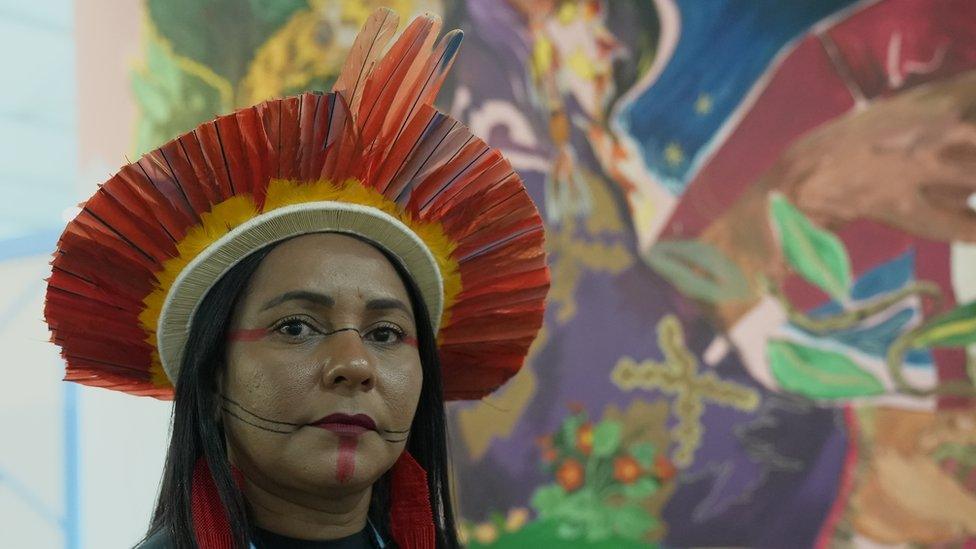 Indigenous leader Puyr Tembé says outgoing President Bolsonaro totally neglected the Amazon and her community