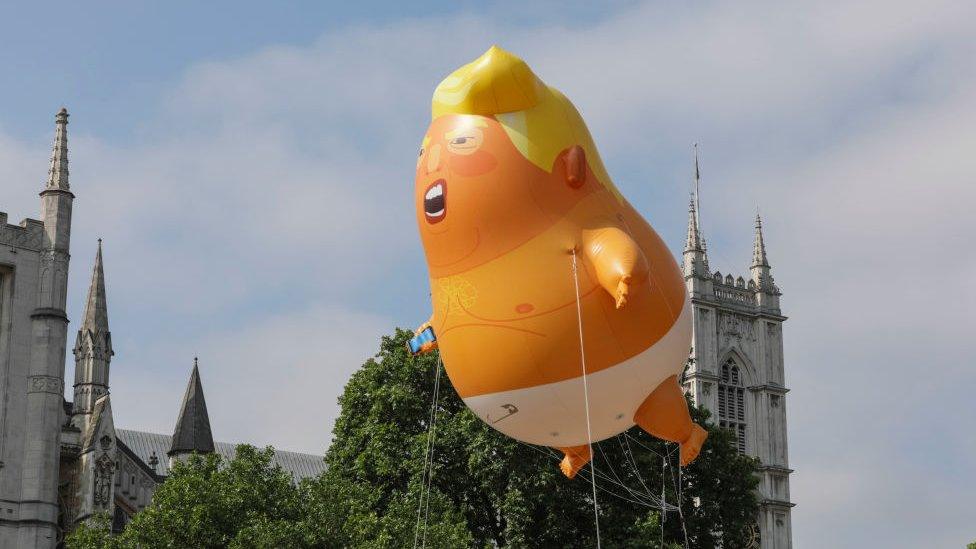 The Donald Trump balloon