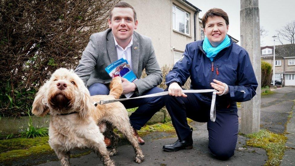 Douglas Ross and Ruth Davidson