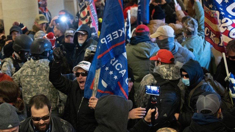 Trump supporters storm Capitol