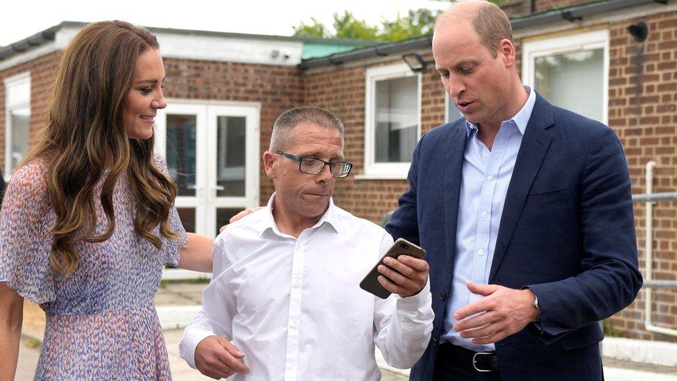 Duke and Duchess of Cambridge at Jimmy's in Cambridge