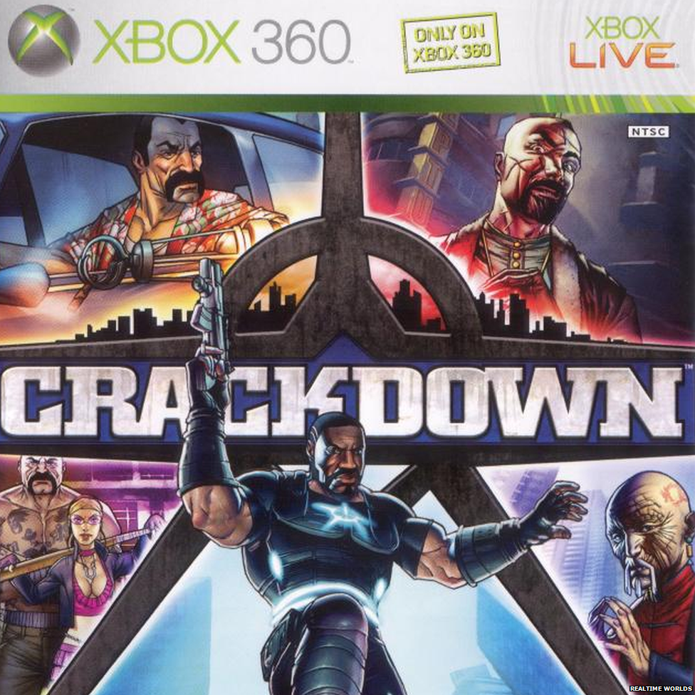 Jeu XBOX 360 - CRACKDOWN - VF - Realtime Worlds - GTA Like