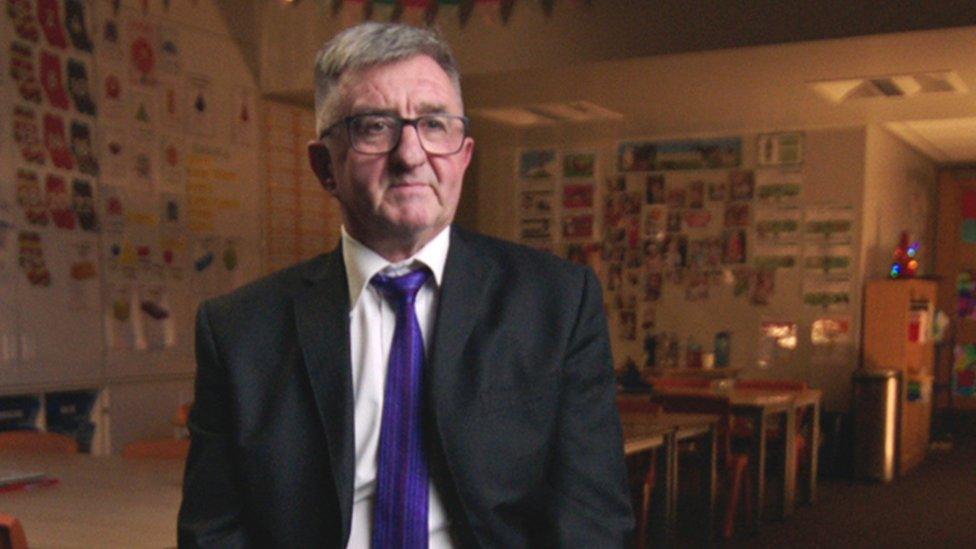 Russell Scott Primary in Denton, Greater Manchester, head teacher Steve Marsland