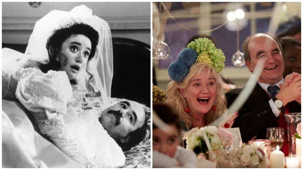 Sophie Thompson and David Haig in the original and the sequel