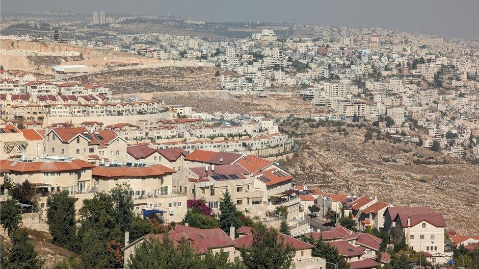 Bethlehem as seen from Efrat