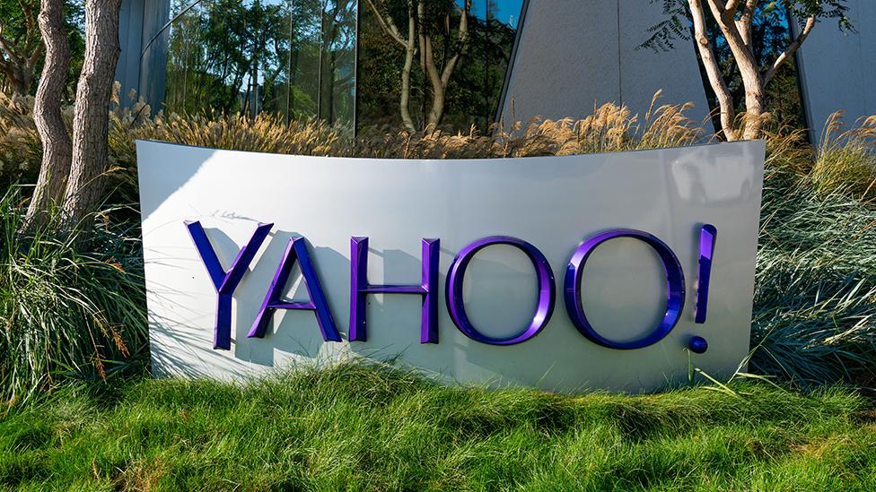 General views of the Yahoo Inc Playa Vista offices on October 15, 2020 in Playa Vista, California