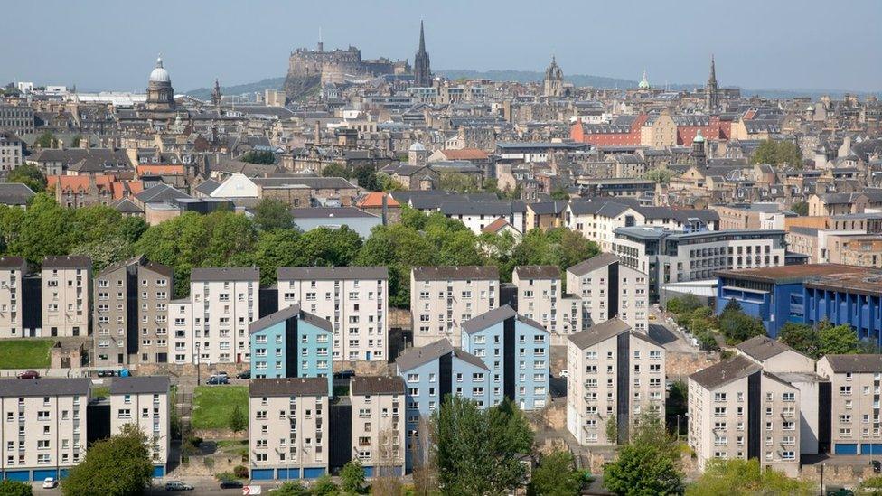 Edinburgh skyline