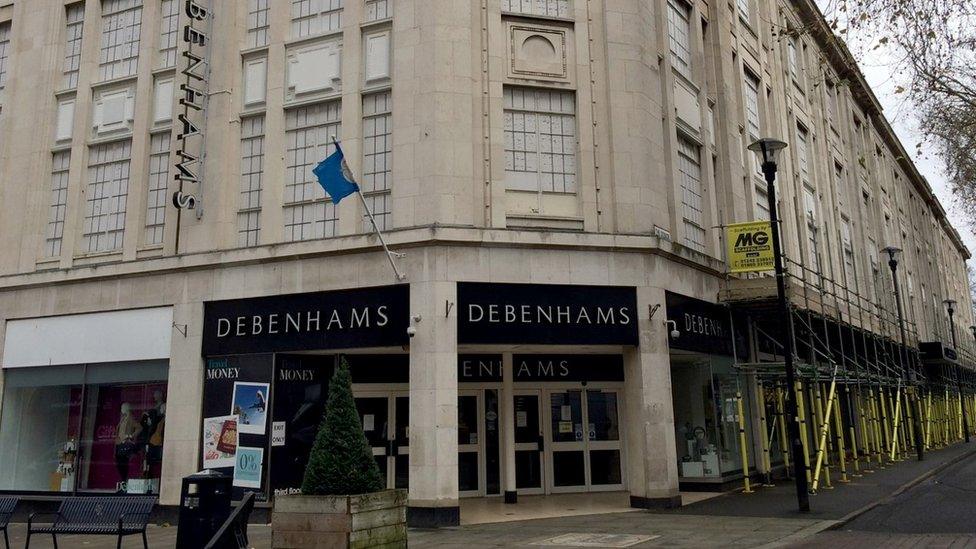 Debenhams in Gloucester