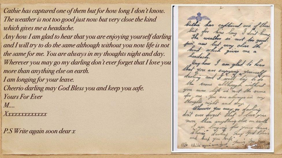 One of the letters