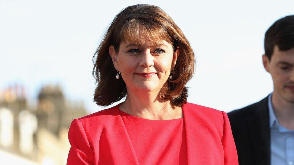 Leader of Plaid Cymru Leanne Wood