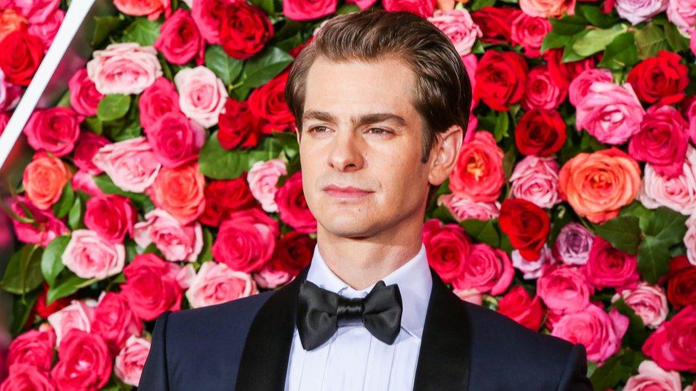 Andrew Garfield at the Tony Awards