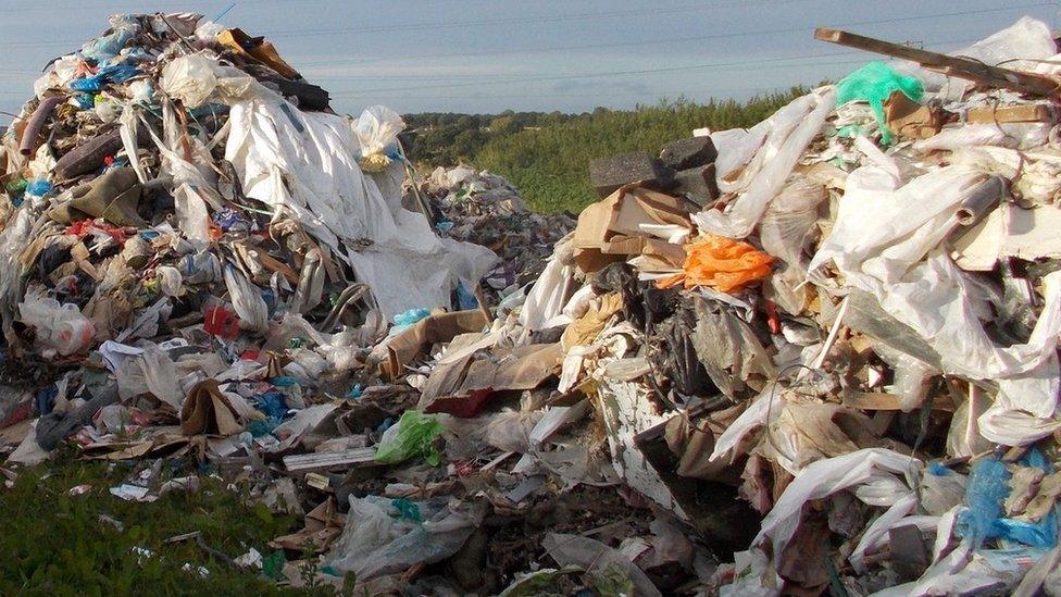 Waste dump