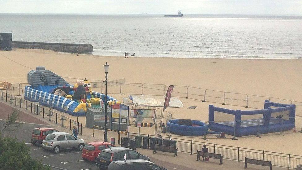 Beach play equipment