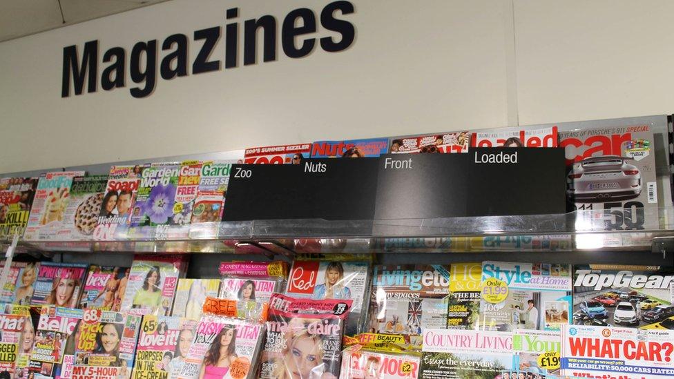 Magazines at Co-op