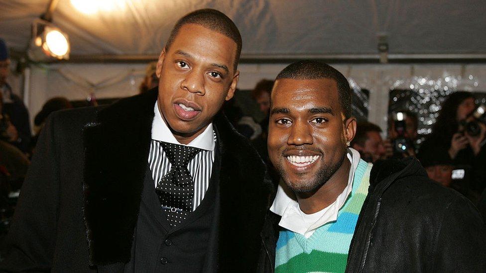 Jay Z and Kanye West