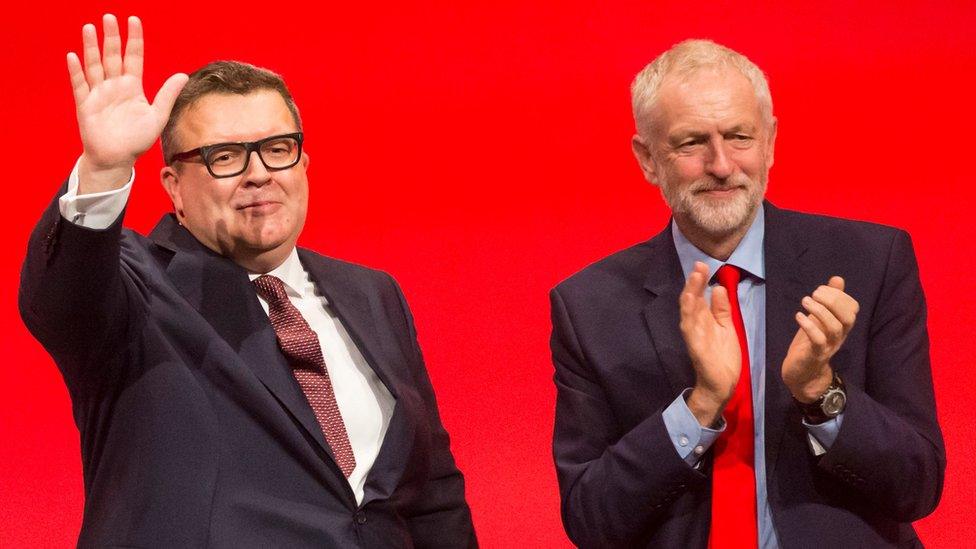 Tom Watson and Jeremy Corbyn