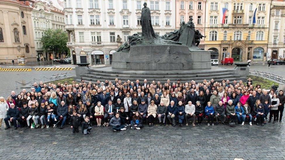 Holocaust survivors and their families